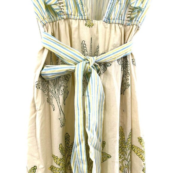 Ash & Eden Anthropology Santi Sleeveless Midi Dress Women's XS Sleeveless - Picture 6 of 14